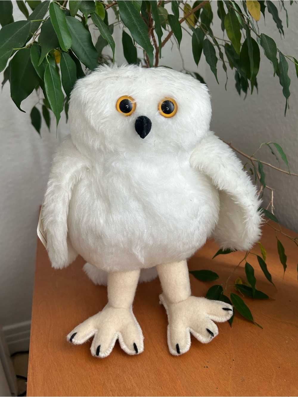 NWT Plush White Owl Stuffed Animal Arctic Design